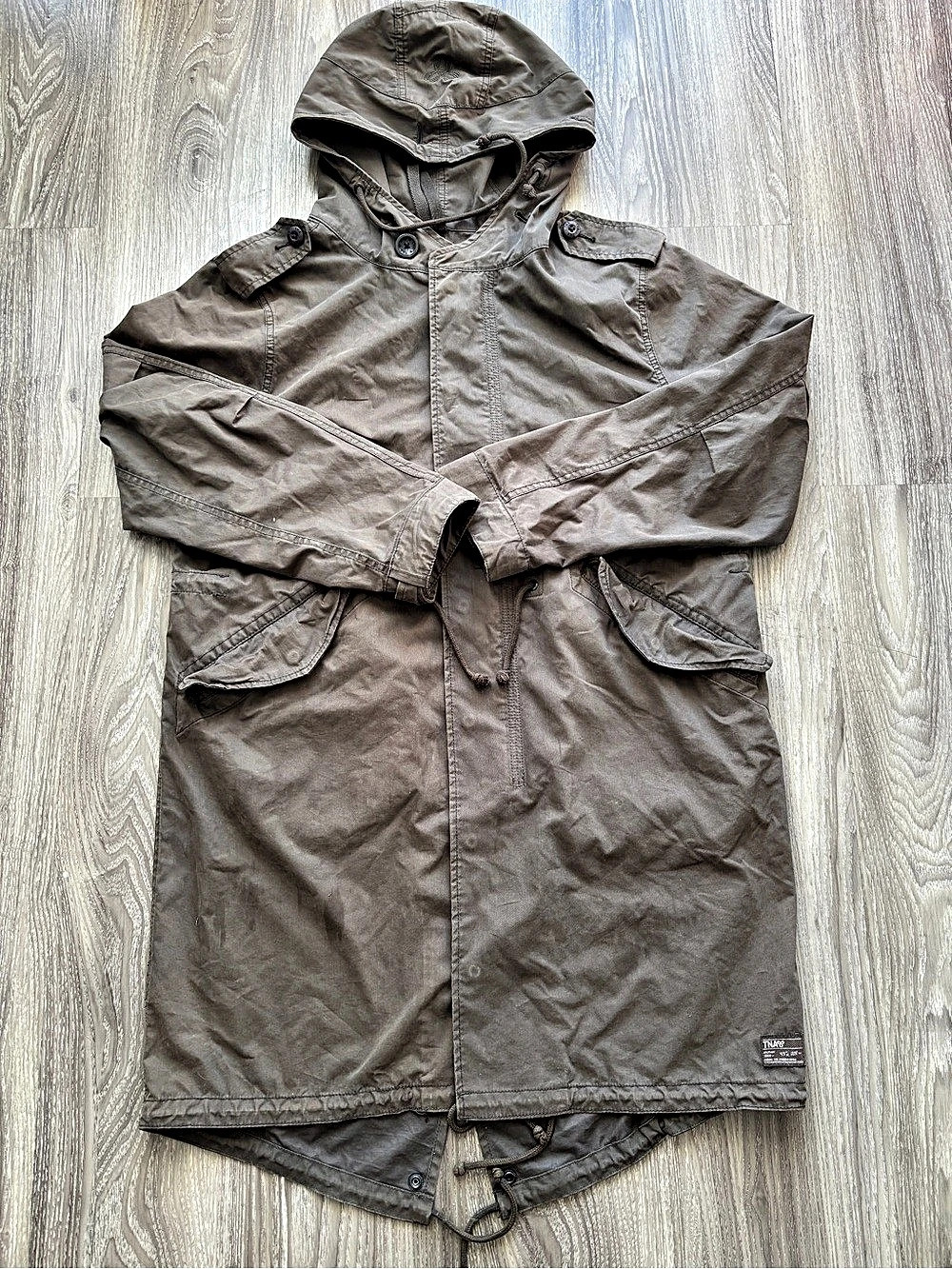 Tna Modern Fishtail Military Parka